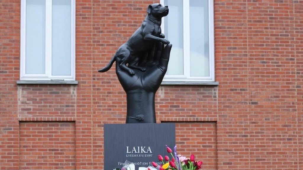 Памятник Лайке в Москве