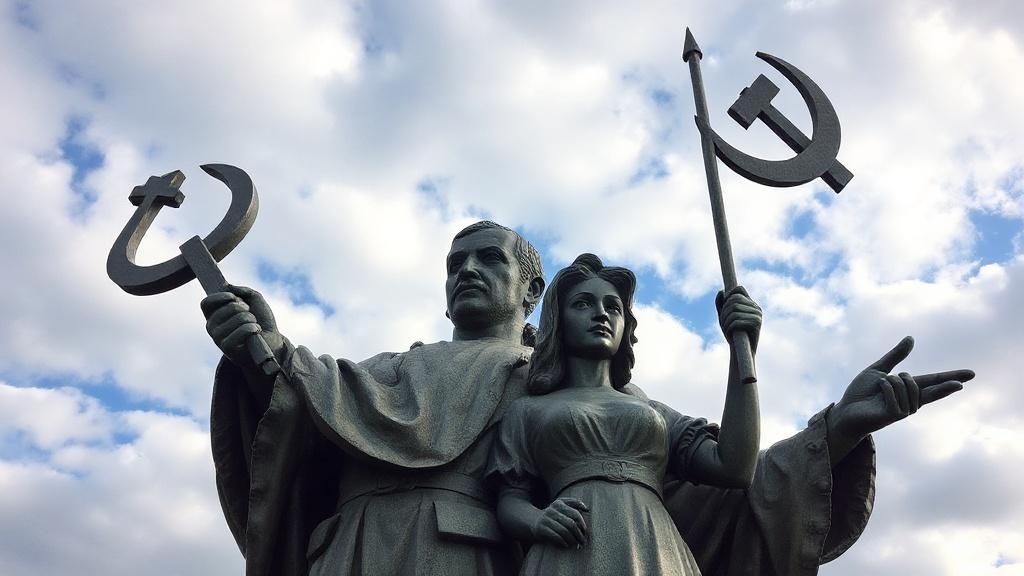 Памятник "Рабочий и колхозница": символ Советской эпохи