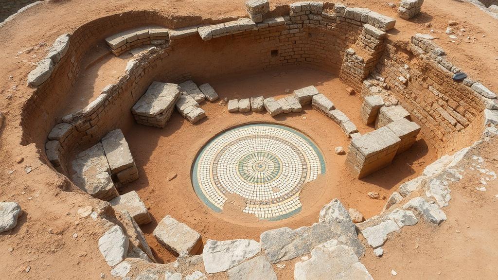 Мемориальные объекты на местах археологических раскопок