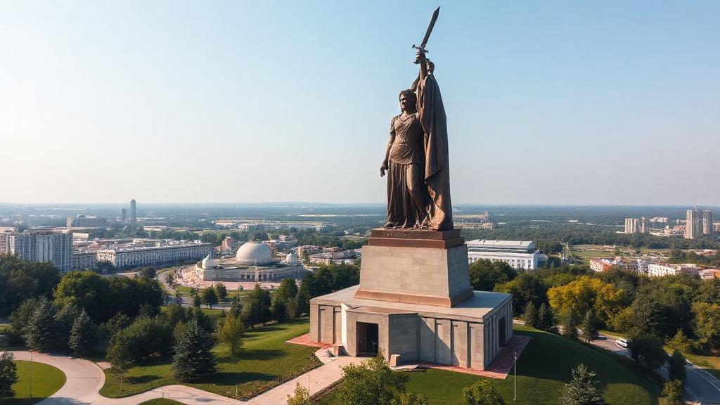 Волгоград: «Родина-мать зовёт»